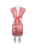 Upcycled Roberto Cavalli two piece set, SS 2000