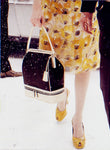 Prada sunflower runway dress, FW 2000