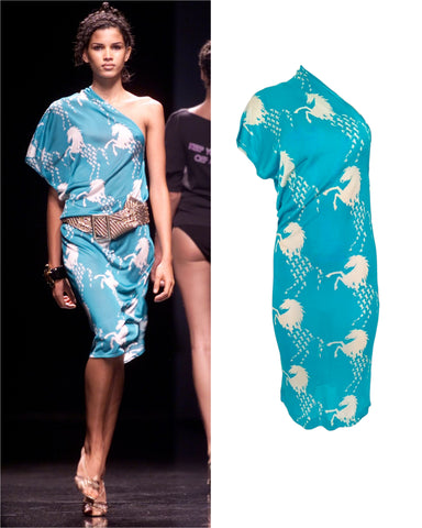 Chloé by Stella McCartney horse print dress, SS 01