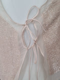 Emporio Armani beaded runway top, SS 2000