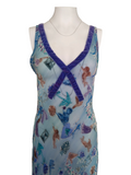 Invest original Voyage sheer gown, 90s