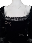Christian Dior coquette bow dress, late 1970s