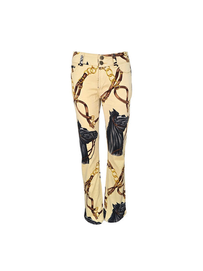D&G equestrian pants, 2000s