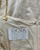 Escada diamante strap couture gown, 1997
