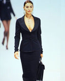 Dolce Gabbana sheer suit, SS 1995