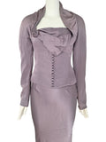 Christian Dior two piece gown with rose motif