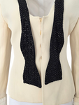 Giorgio Armani beaded tie jacket, FW 1992
