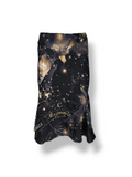 Roberto Cavalli zodiac silk skirt, FW 2003
