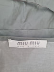 Miu Miu belted tech runway dress, SS 1999