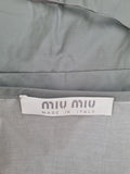 Miu Miu belted tech runway dress, SS 1999