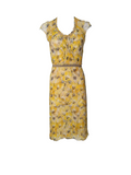 Prada sunflower runway dress, FW 2000