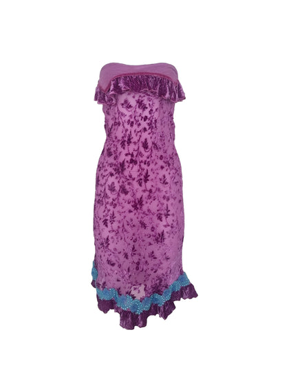 Voyage strapless dress, 90s