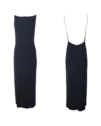Donna Karan embellished gown, 90s