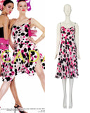 Escada polka dot dress, SS 2004