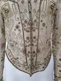 Chloé Stella McCartney beaded top, FW 2000