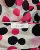 Escada polka dot dress, SS 2004