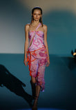 Ungaro floral cutout runway dress, SS 2004