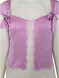 Valentino pink silk top, 2000s