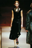 Prada velvet dress, FW 2004