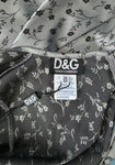 D&G silver runway dress, FW 1996