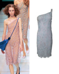 Emporio armani lace runway dress, FW 1999