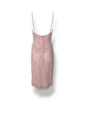 Escada pink beaded dress