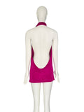 Valentino cowl neck top, 2000s