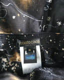 Roberto Cavalli zodiac silk skirt, FW 2003