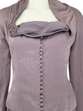 Christian Dior two piece gown with rose motif