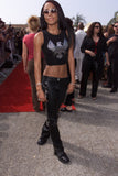 Dolce and Gabbana, leather Aaliyah pants, SS 2000