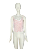 Chantal Thomass pink gingham ensemble, SS 1988