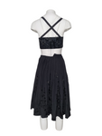 Prada embellished skirt set, SS 2001