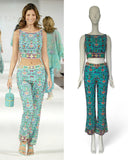 Escada embellished runway ensemble, SS 2001