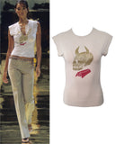 Chloé skull t-shirt, SS 2000