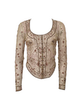 Chloé Stella McCartney beaded top, FW 2000