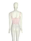 Chantal Thomass pink gingham ensemble, SS 1988