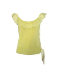 Valentino ruffle top, SS 2004