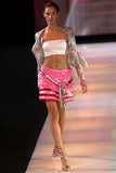Emporio armani pink sequin skirt, SS 2004
