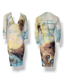 Roberto Cavalli lion print dress, SS 2002