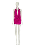 Valentino cowl neck top, 2000s