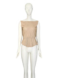 Narciso Cerruti embroidered top, SS 1997