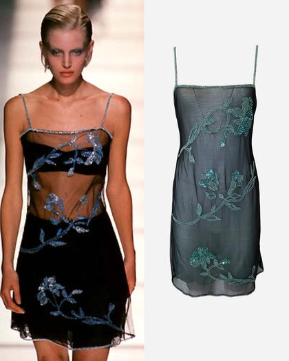 Emporio Armani runway dress, SS 1998