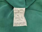 Emporio Armani teal runway gown, FW 1998