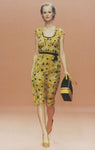 Prada sunflower runway dress, FW 2000