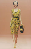 Prada sunflower runway dress, FW 2000