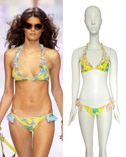 Versace runway bikini SS 2004