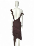 Dior by Galliano fringed dress, FW 2000