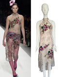 Blumarine runway dress, FW 2000