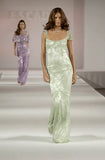 Escada embellished lilac gown, SS 2001