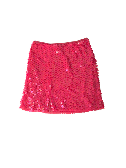 Emporio armani pink sequin skirt, SS 2004